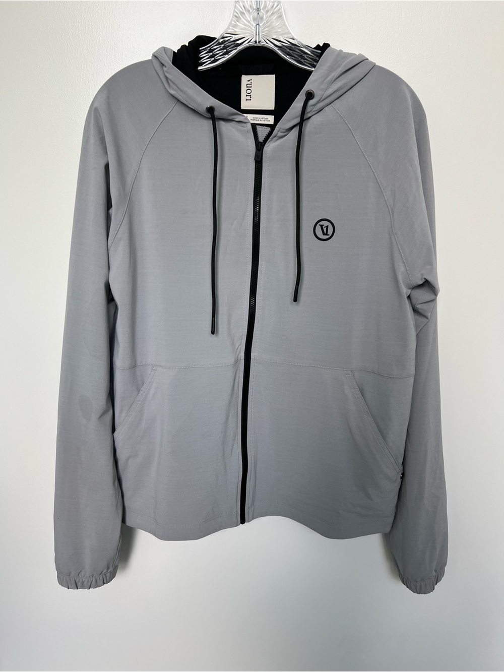 Vuori light gray jacket women’s